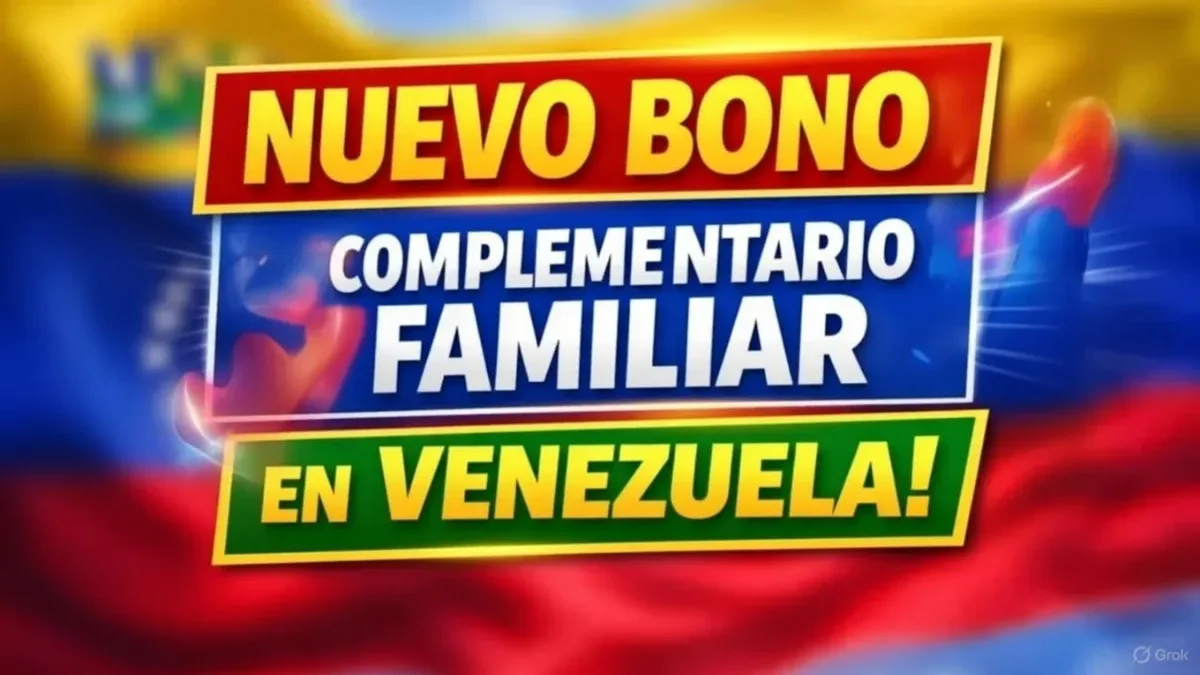 Bono Complementario Familiar Venezuela, Sistema Patria Bono, Nuevo Bono Venezuela, Bonos Patria Hoy, Cómo Cobrar Bono Patria, Ayuda Económica Venezuela,