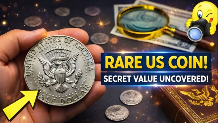 Kennedy Half Dollar rare coin, $5.9 million coin value, rare US coins, Kennedy Half Dollar value, coin collecting tips,